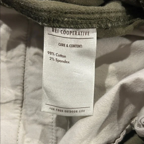 REI double knee Olive Green Jogger Pants - Picture 4 of 12